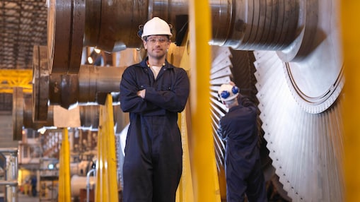 Shell power turbines energy demand engineer