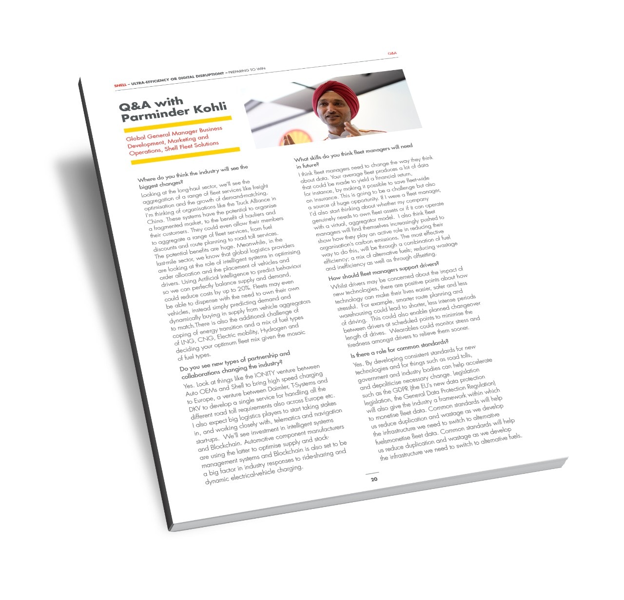 Q&A with Parminder Kohli interview