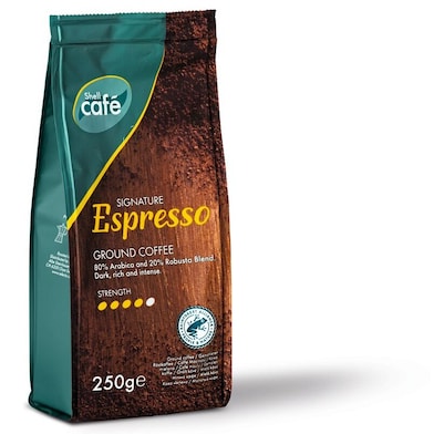Shell cafe espresso