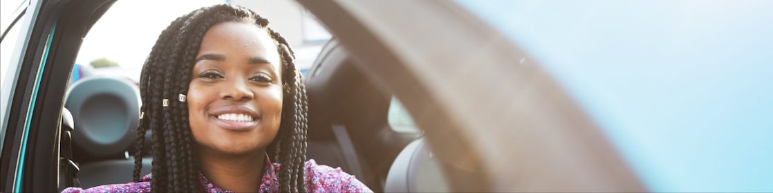 Women in a car