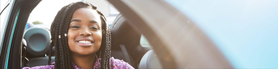 Women in a car
