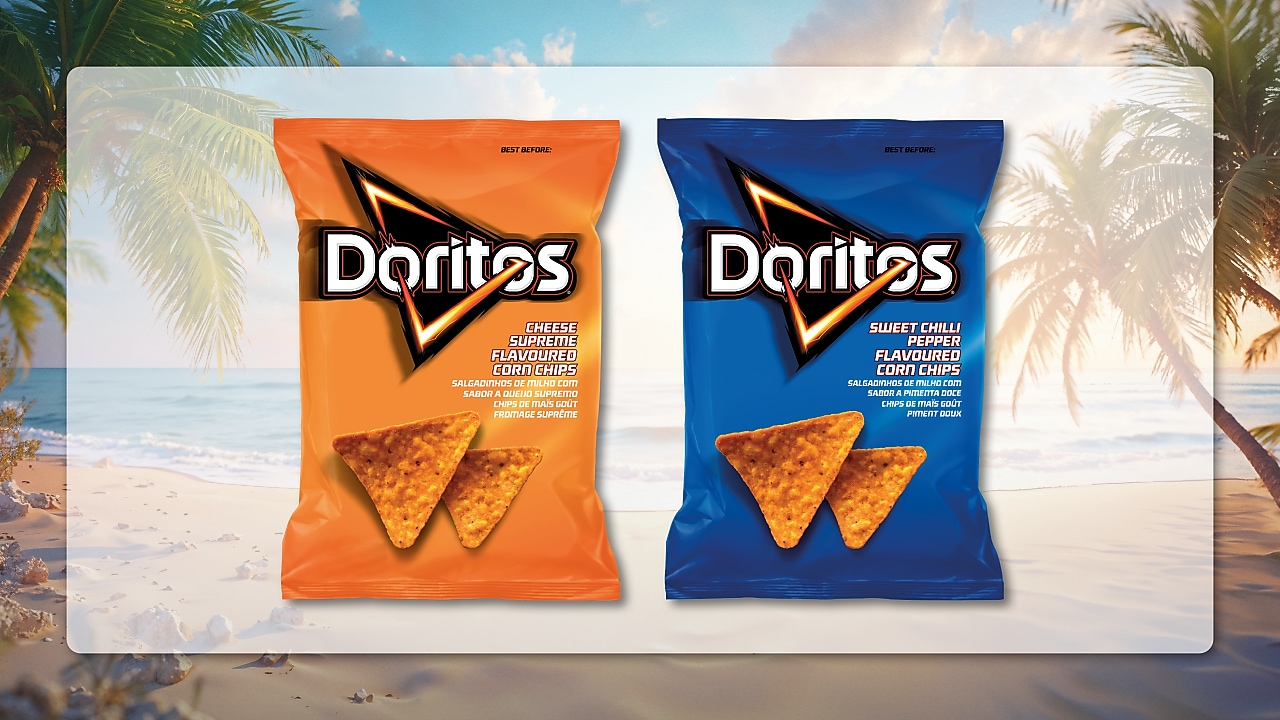Sun’s out, chips out. Deliciousness comes in twos.