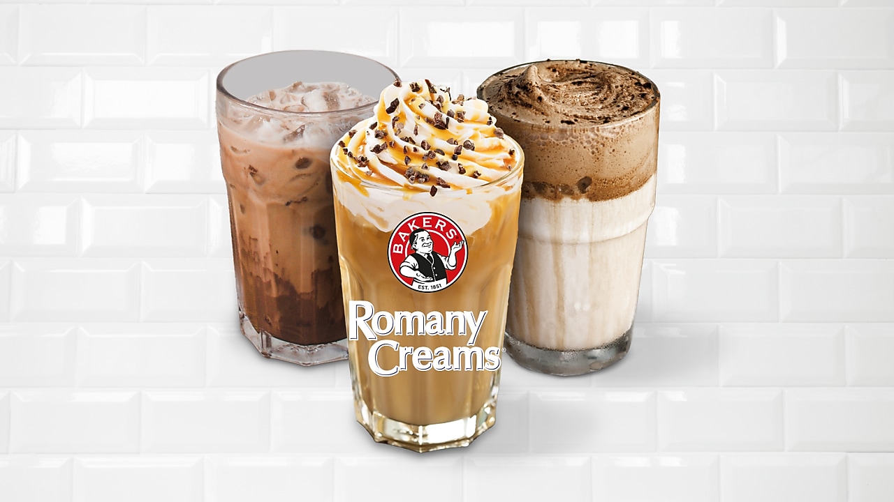 Creamy drinks with a dreamy feel.