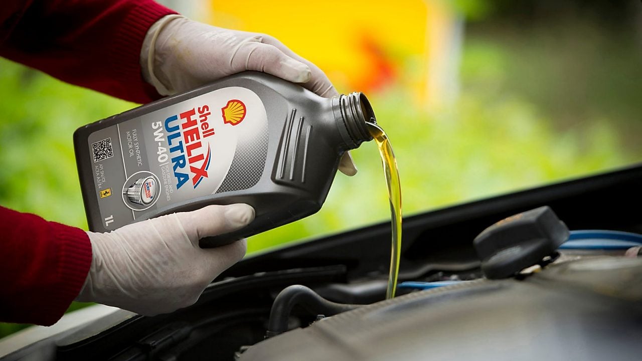 A red Maserati speeds uphill in the Shell Helix Ultra film We Know Why You Drive