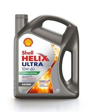 Packshot of Shell Helix Ultra Racing 10W-60